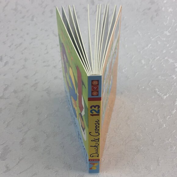 Duck and Goose 1 2 3 Board Book by Tad Hills and Commonwealth Stuffed Toy Duck - Picture 5 of 16